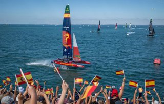 España termina quinta el SailGP Cádiz y llegará a la Gran Final a cuatro puntos del tercer puesto