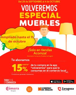 Campaña 'Volveremos Especial Muebles'.