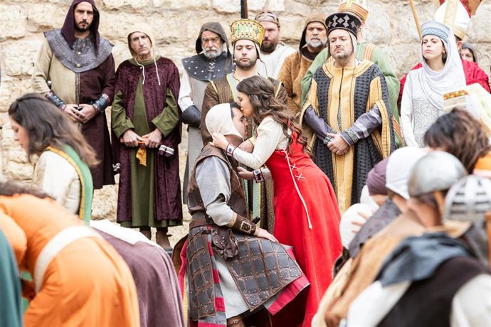 La Partida de Diego en Teruel ha puesto el broche a tres días de recreación histórica en Teruel.