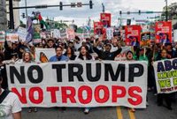 Trump moviliza a Oregón e Illinois a 400 soldados de la Guardia Nacional de Texas