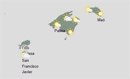 El tiempo hoy, lunes 6 de octubre, en Baleares.