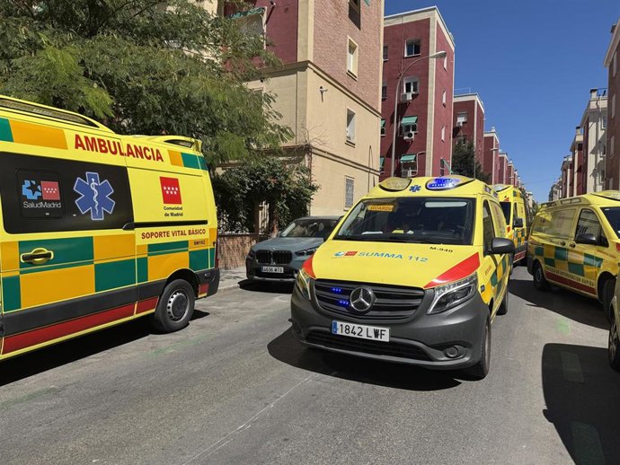 Archivo - Ambulancia del SUMMA 112