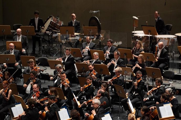 Juventudes musicales actuando en la ROSS en imagen de archivo.