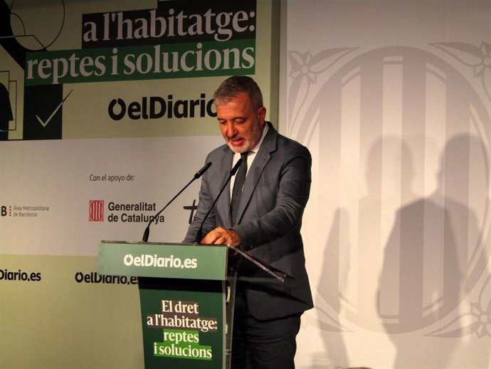 El alcalde de Barcelona, Jaume Collboni