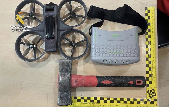 Algunos de los efectos intervenidos