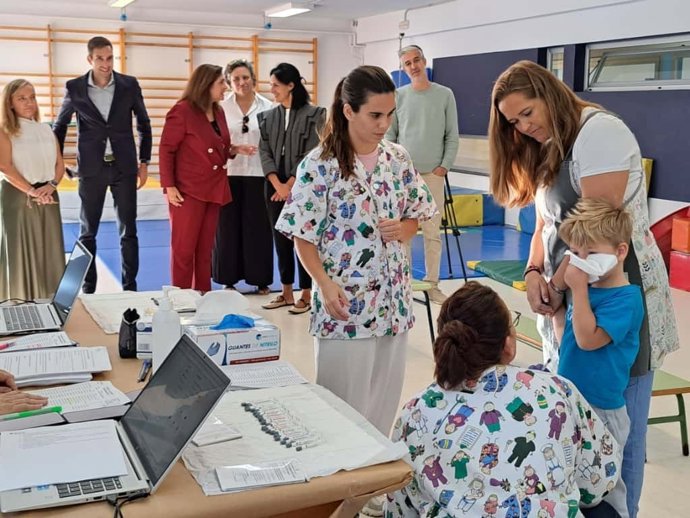 Vacunación infantil en Baleares