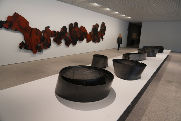 Planta baja del edificio 1970 del Museo de Bellas Artes de Bilbao