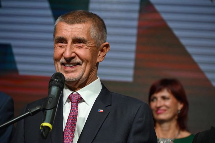 El ex primer ministro de República Checa y ganador de los comicios, Andrej Babis.
