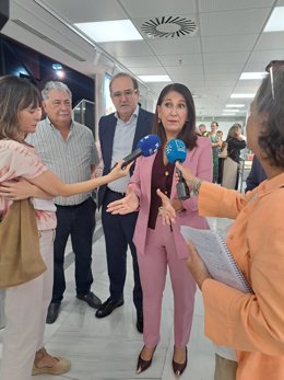 Inauguración de la exposición 'Manuel Vázquez López: su legado y su época' en la Biblioteca de Huelva.