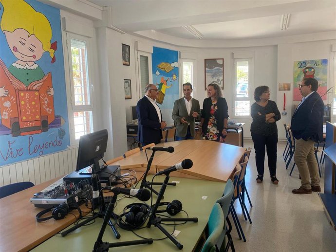 Visita al IES Sierra de la Grana.