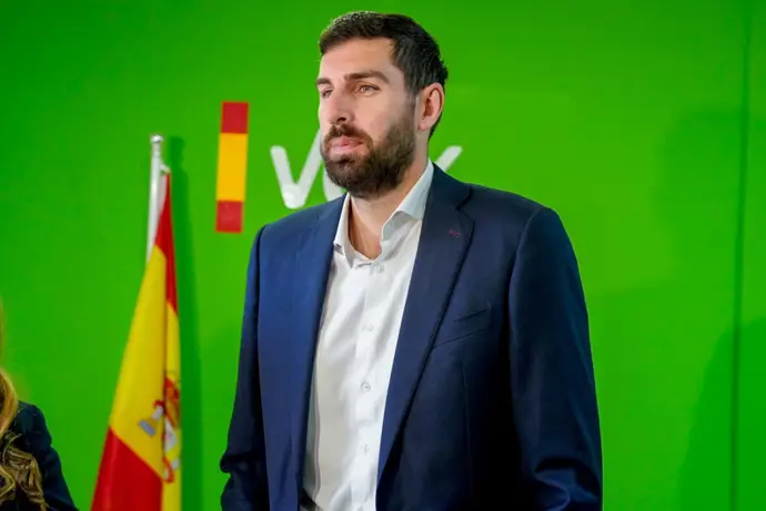 El presidente de Vox en la Región de Murcia, José Ángel Antelo