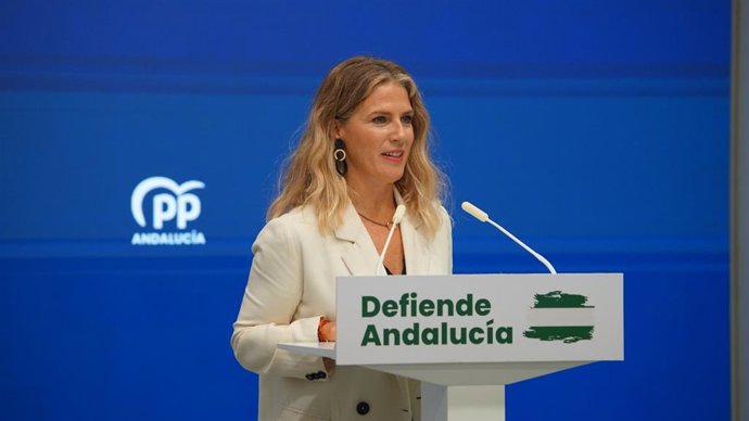 La vicesecretaria de Política Municipal del PP-A, Ana Mestre, este lunes
