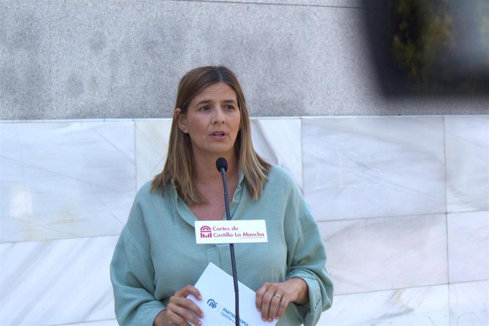 Archivo - La secretaria regional del PP, Carolina Agudo