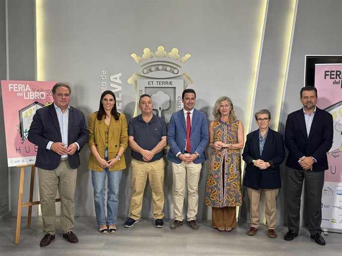 Presentación de la Feria del Libro de Huelva.
