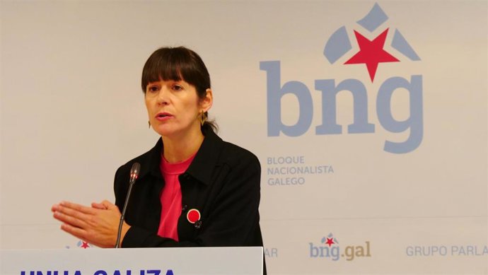 La portavoz nacional del BNG, Ana Pontón