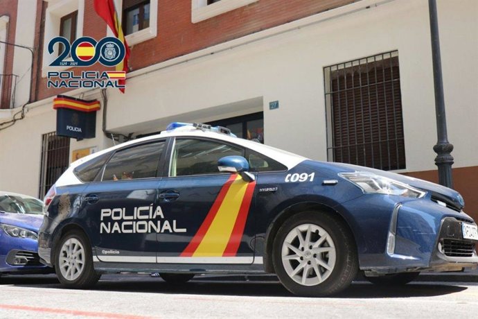 Archivo - Arquivo - Carro da Polícia Nacional em foto de arquivo