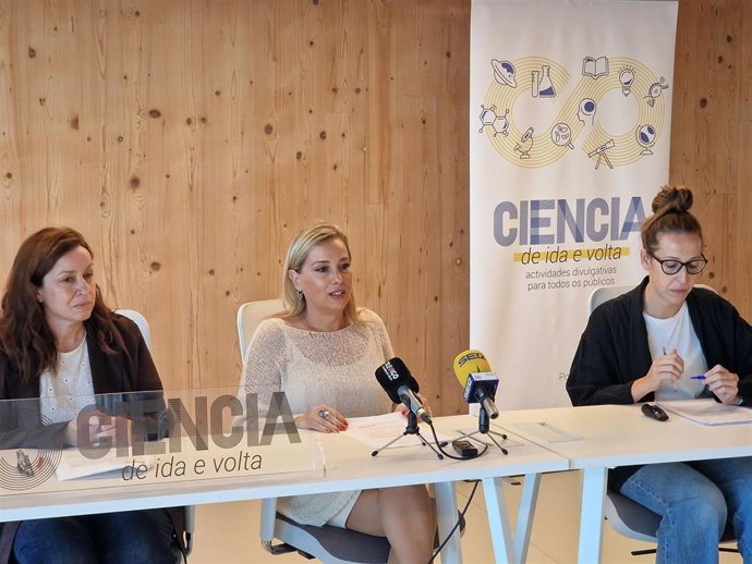 Imagen de la presentación de 'Ciencia de idae volta' 2025-2026 de la UVigo.