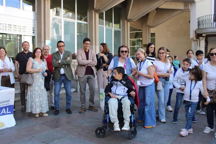 Conmemoración del Día Mundial de la Parálisis Cerebral en Ciudad Real.