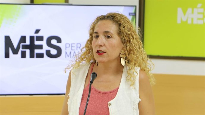 La portavoz de MÉS per Mallorca en el Consell insular, Catalina Inés Perelló.