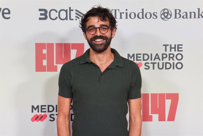 Archivo - El actor David Verdaguer posa durante el photocall del preestreno de la película 'El 47', a 4 de septiembre de 2024, en Barcelona