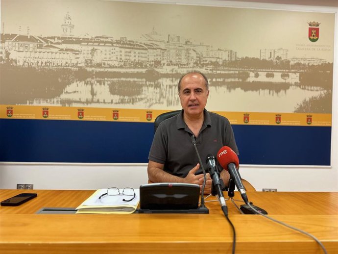 El portavoz del Ayuntamiento de Talavera, Jesús García-Barroso.