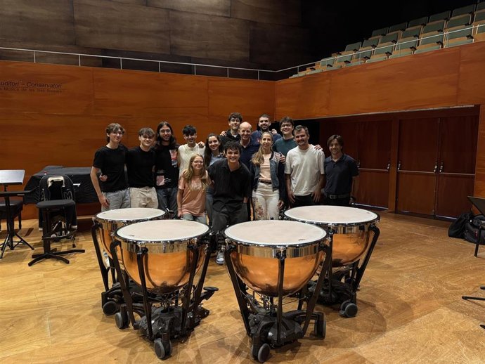 El Conservatorio Superior de Música acoge una nueva cita del programa Excellentia con el timbalista Raymond Curfs