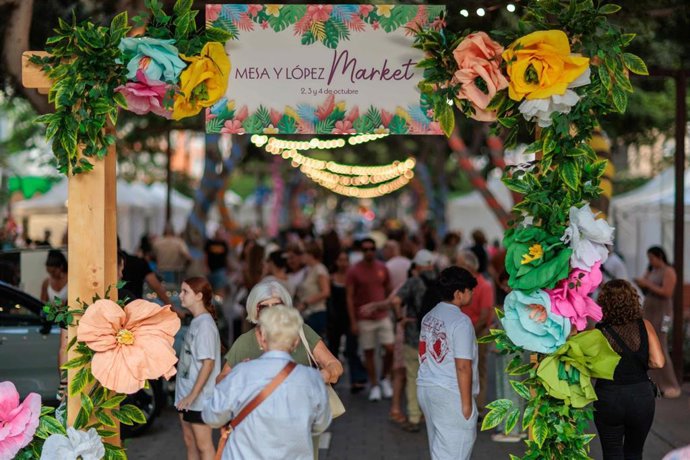 La feria urbana Mesa y López Market, en Las Palmas de Gran Canaria