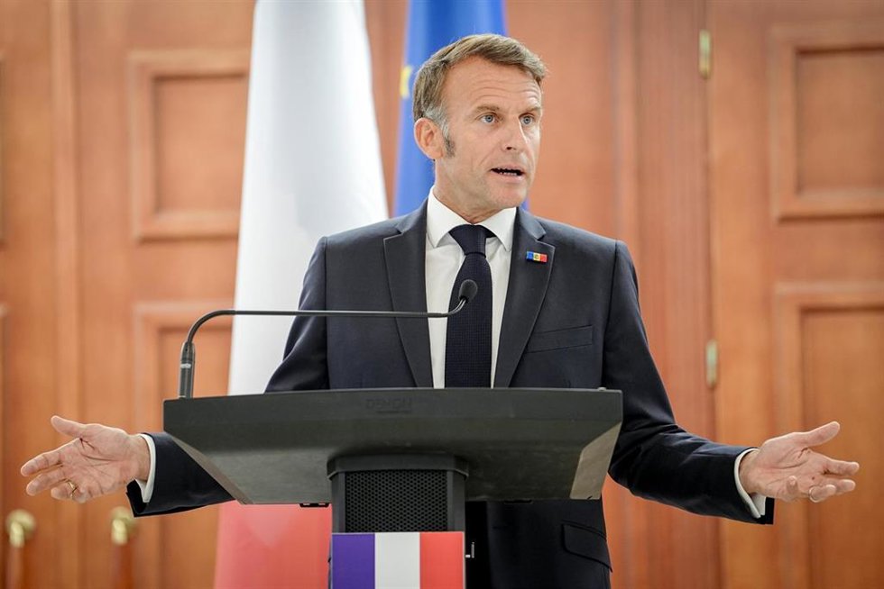 Archivo - Emmanuel Macron