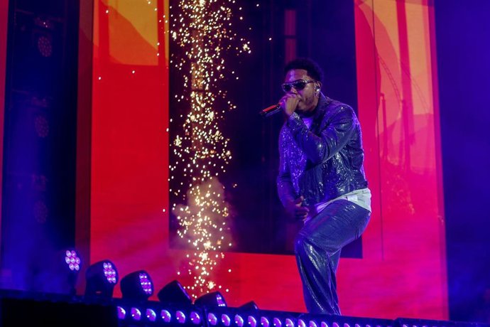 Archivo - El cantante Myke Towers durante un concierto