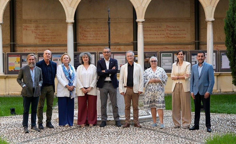 Asistentes a la Comisión Sectorial de Proyección Cultural y Social celebrada en la universidad de Murcia