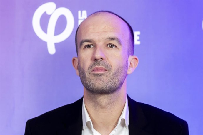 Archivo - January 28, 2025, Paris, France, France: Paris, France January 28, 2025 - press conference by the political party La France insoumise (LFI) to present its updated program l Avenir en commun. With around a hundred new proposals, La France Insoumi