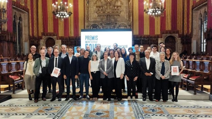 El Ayuntamiento de Barcelona ha entregado los Premis Montserrat Roig 2025.