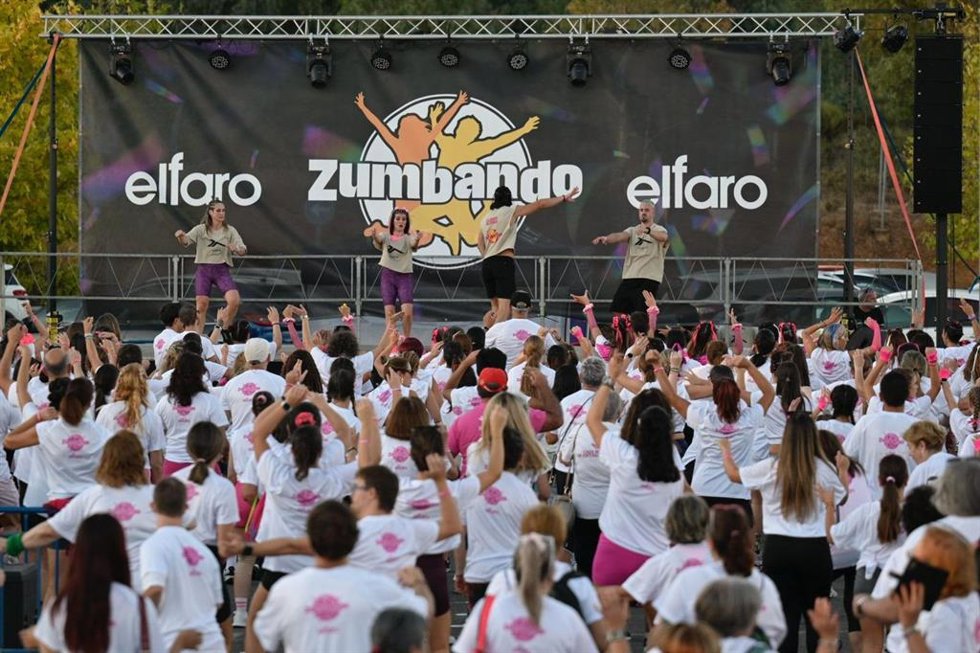 Imagen del evento solidario 'Zumbando' 2025.