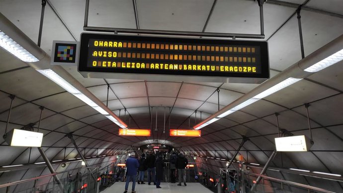 Archivo - Metro Bilbao