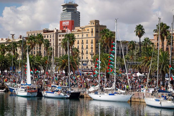 Archivo - Arxiu - Acomiadada a la Global Sunat Flotilla a l'agost