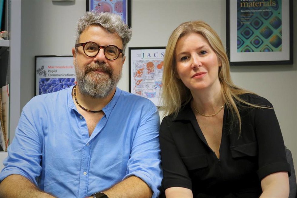 Giuseppe Battaglia y Lorena Ruiz.