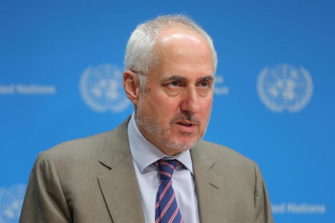 El portavoz del secretario general de la ONU, Stephane Dujarric