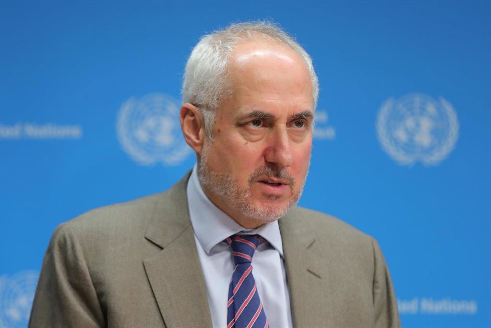 El portavoz del secretario general de la ONU, Stephane Dujarric
