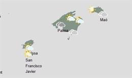 El tiempo hoy, martes 7 de octubre, en Baleares.