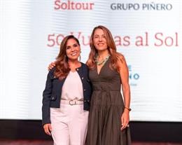 Encarna Piñero, presidenta y CEO Grupo Piñero y la gobernadora de Quintana Roo, Mara Lezama (Izqui)