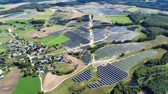 Gapowo solar plant in Poland. Photo courtesy of GoldenPeaks Capital