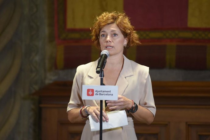  La líder d'ERC a l'Ajuntament de Barcelona i secretària general del partit, Elisenda Alamany