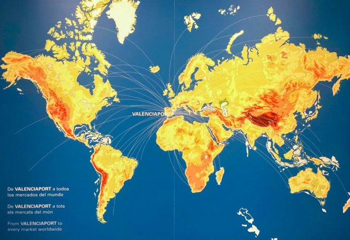 Conectividad marítima del Puerto de València