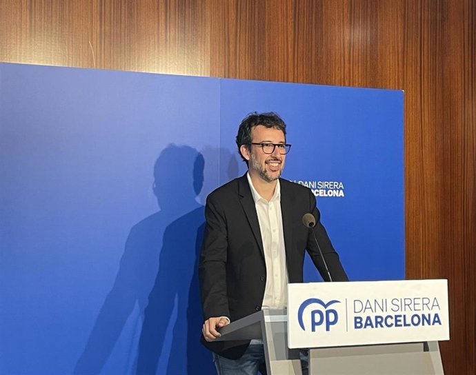 Archivo - El portavoz del PP en Barcelona y nuevo senador autonómico en representación de la Generalitat a propuesta del PP, Juan Milián, en una imagen de archivo.