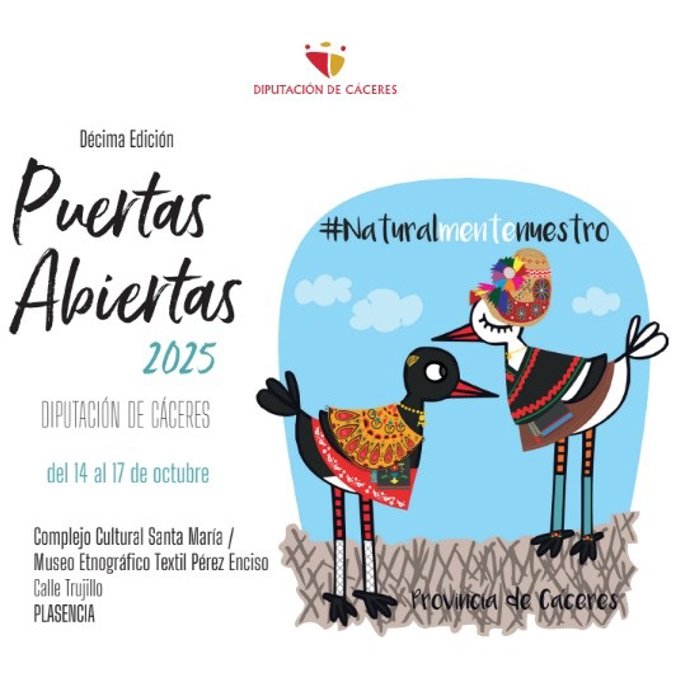 La Diputación de Cáceres celebra la X Semana de Puertas Abiertas con motivo de su patrón, San Pedro de Alcántara