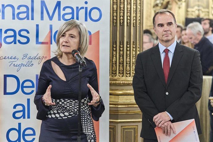 Presentación en Madrid de la Bienal de Novela Vargas LLosa