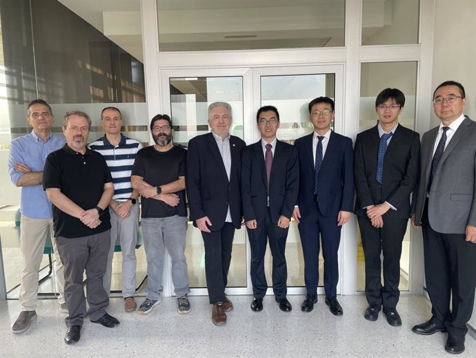VRAIN de la UPV rep la visita d'una comitiva de la Universitat de Beihang (Xina)