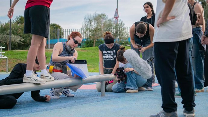 Archivo - Jóvenes participando en el Mairena Film Festival. Imagen de archivo.