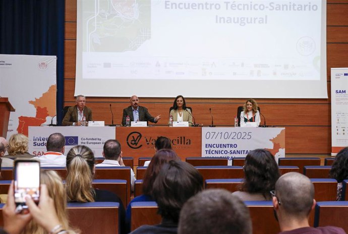 El consejero de Salud, César Pascual, en la presentación ‘Proyecto SAM’, Gemelo Digital Inteligente para la prescripción social en Atención Primaria