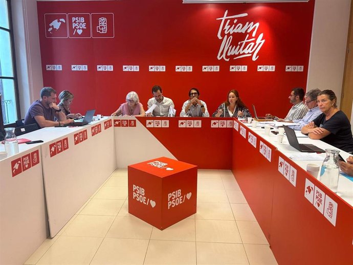 Reunión de la ejecutiva de la Agrupación Socialista de Palma (ASP)
